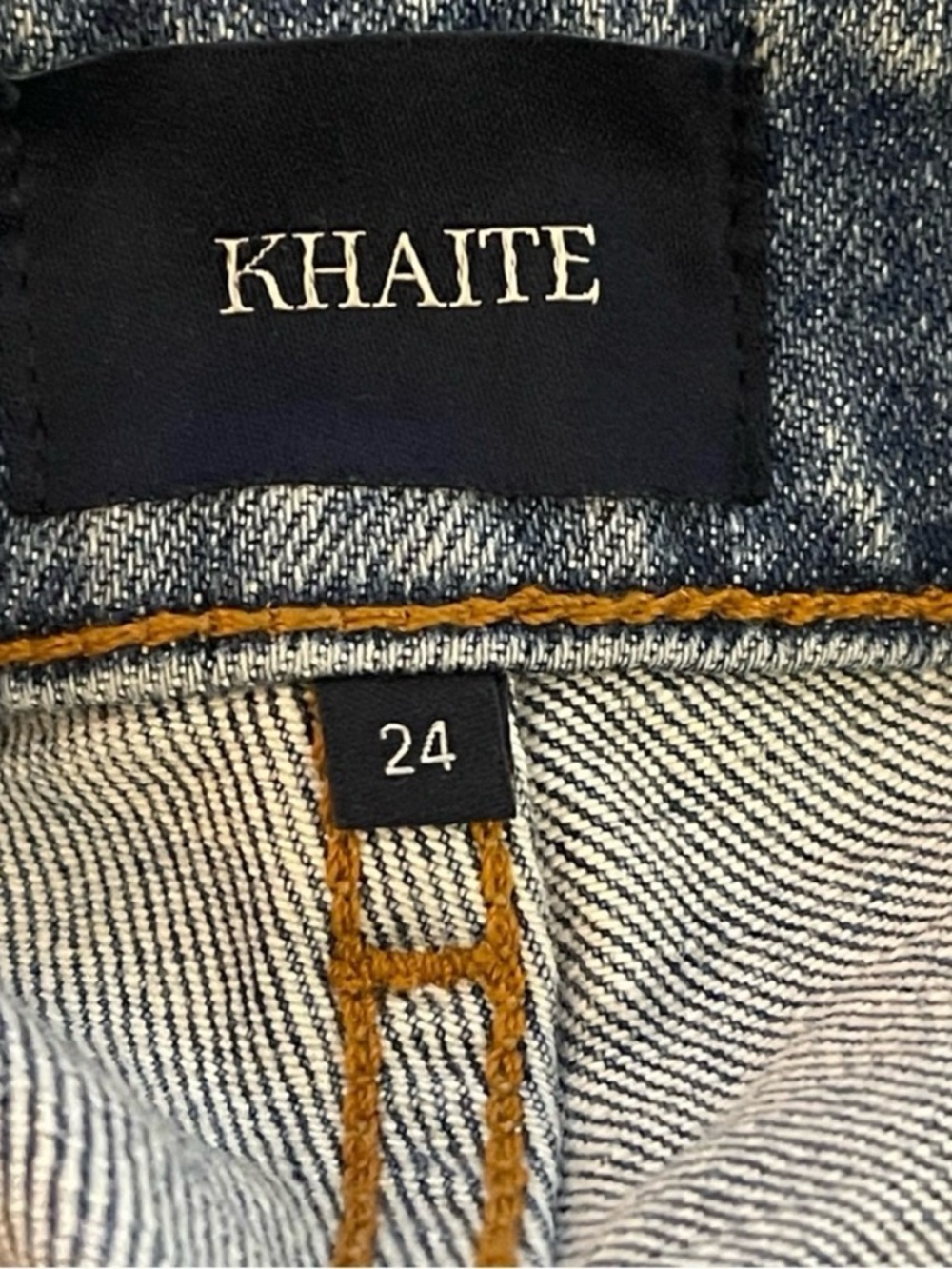 Khaite Daria Jeans Janesville Stretch Size 24 NWT - Picture 8 of 8